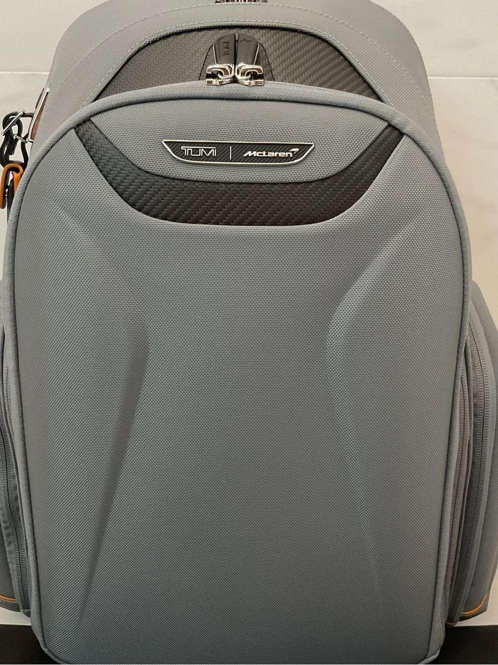 NEW Tumi McLaren PADDOCK 18.0” HTLS Polyester Laptop Backpack - SUPER GRAY